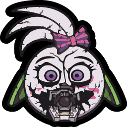 Broken Glamrock Chica hand cursor