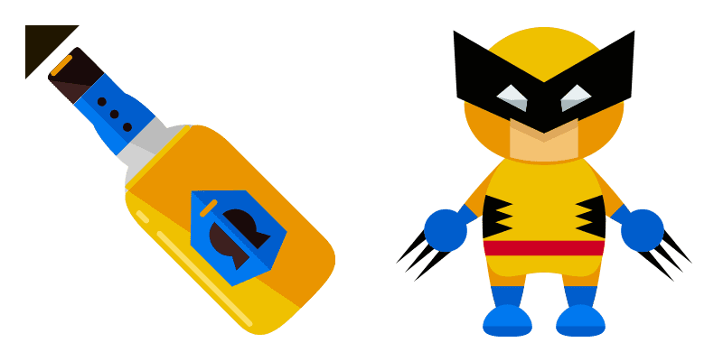 Wolverine cute cursor