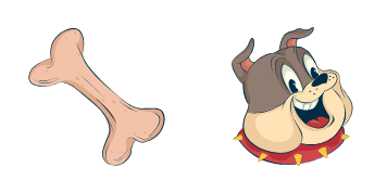 Spike Dog cute cursor