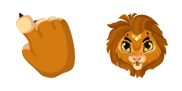 Circus: Lion Cursor Pack