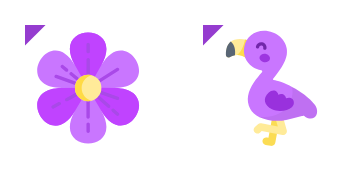 Pack de curseurs Flower