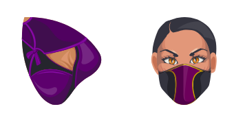 Pack de curseurs Mileena