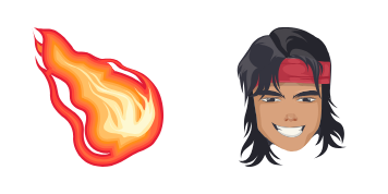 Liu Kang cute cursor