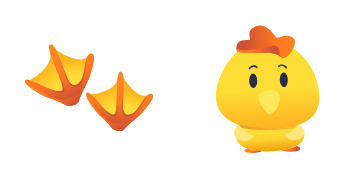 Сhick cute cursor
