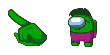 Hulk Character cute cursor