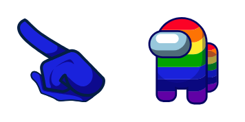 Rainbow Character cute cursor