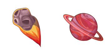 Pack de curseurs Saturn Planet