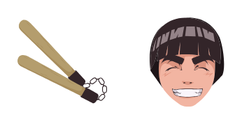 Pack de curseurs Rock Lee