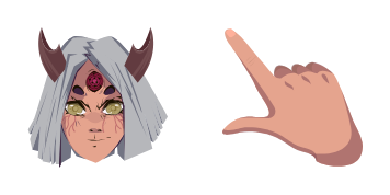 Kaguya Otsutsuki cute cursor