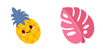 Funny Pineapple cute cursor