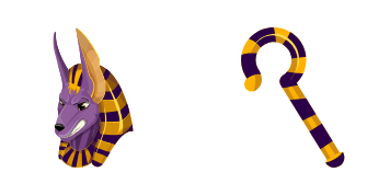 God Anubis cute cursor