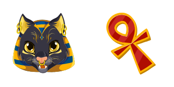 Pack de curseurs Goddess Bastet