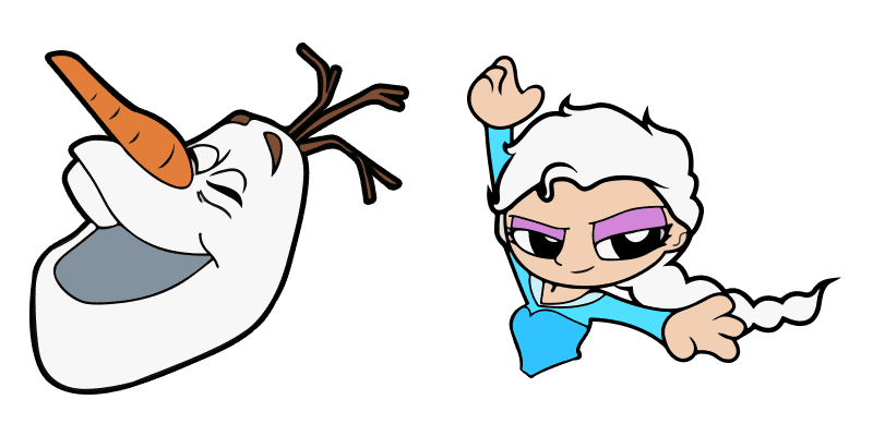 Frozen - Elsa cute cursor