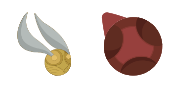 Snitch and Quaffle Cursor Pack