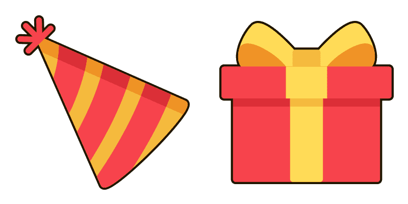 Birthday Gift cute cursor