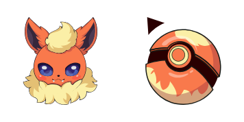 Flareon cute cursor
