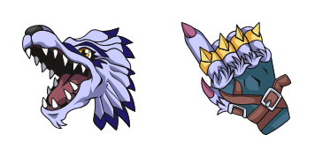 WereGarurumon Cursor Pack
