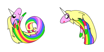 Pack de curseurs Lady Rainicorn