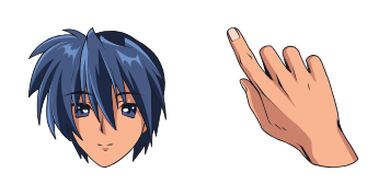 Tomoya Okazaki cute cursor
