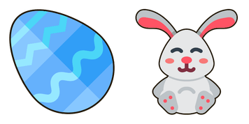 Pack de curseurs Easter Bunny