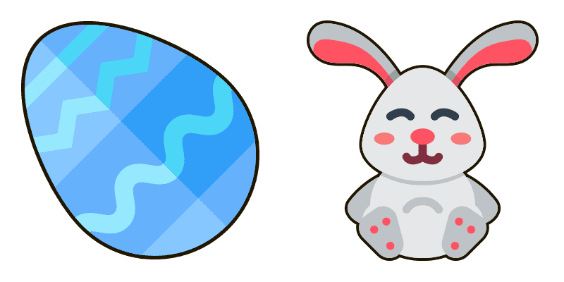 Easter Bunny cute cursor