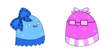 Pack de curseurs Gumdrop Lass 1 and Gumdrop Lass 2
