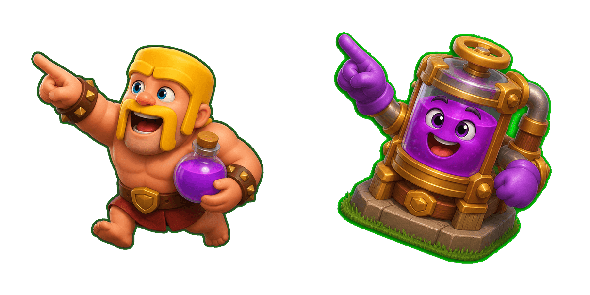 Clash of Clans cursor pack
