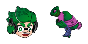 Splatoon 2 InkLing Boy cute cursor