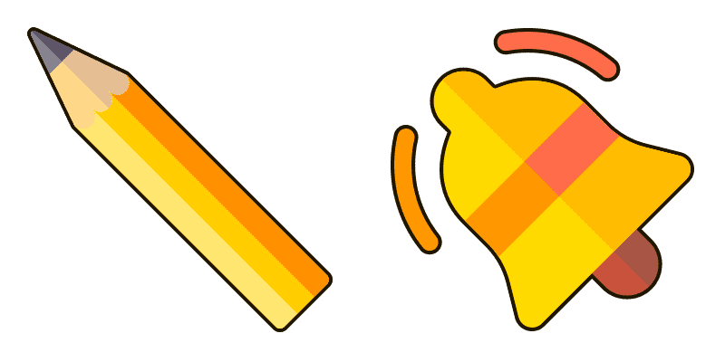Pencil cute cursor
