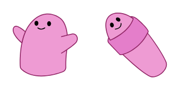 Shelby and Kent cute cursor