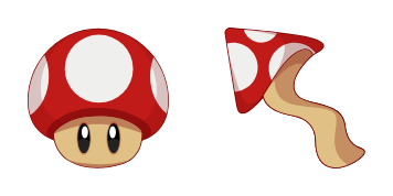 Super Mushroom cute cursor