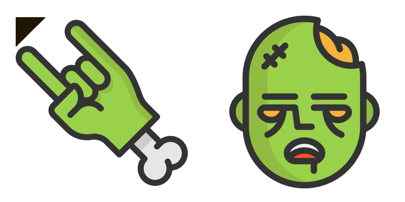 Halloween cute cursor