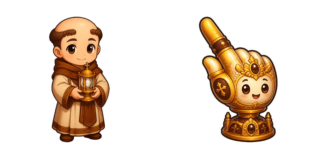 Age of Empires II Monk cursor pack