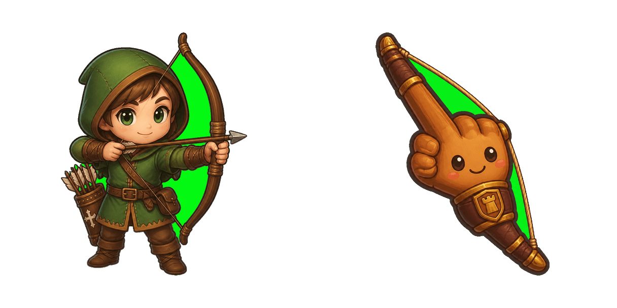 Age of Empires IV English Longbowman cursor pack
