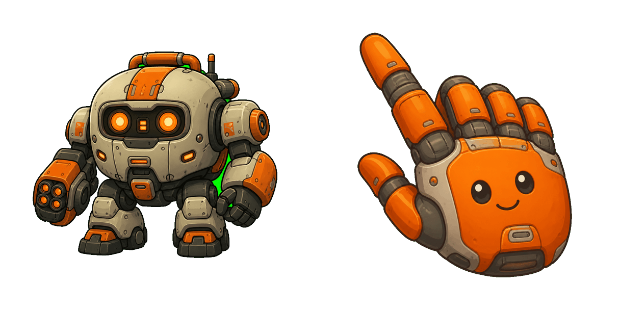 ARC Raiders Bastion Robot cursor pack