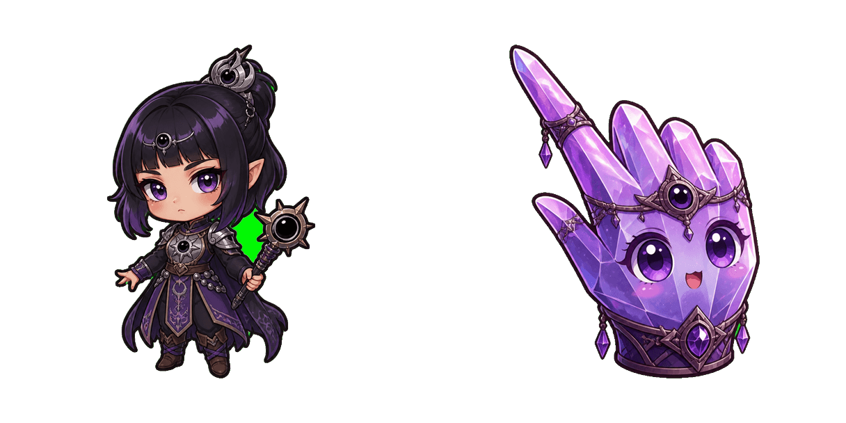 Baldur’s Gate 3 Shadowheart cursor pack