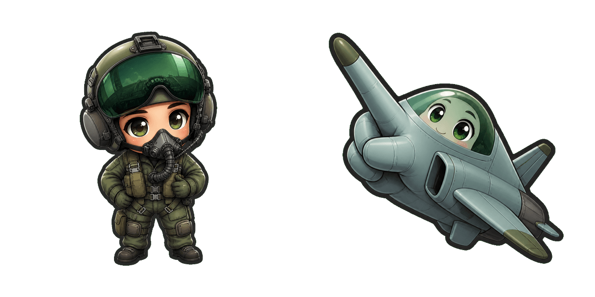 Battlefield Jet Pilot cursor pack