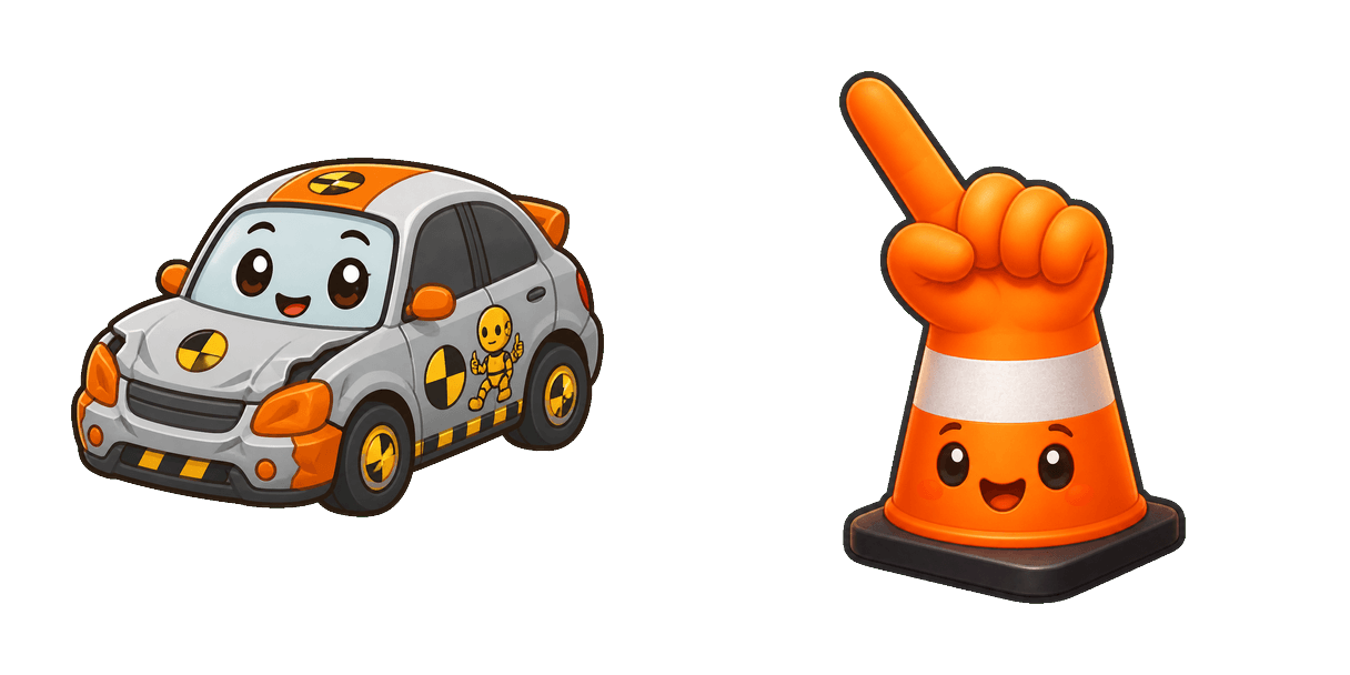 BeamNG.drive Crash-Test Car cursor pack