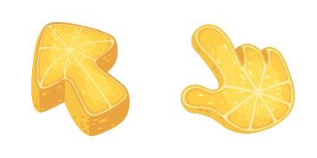 Lemon Texture Cursor Pack