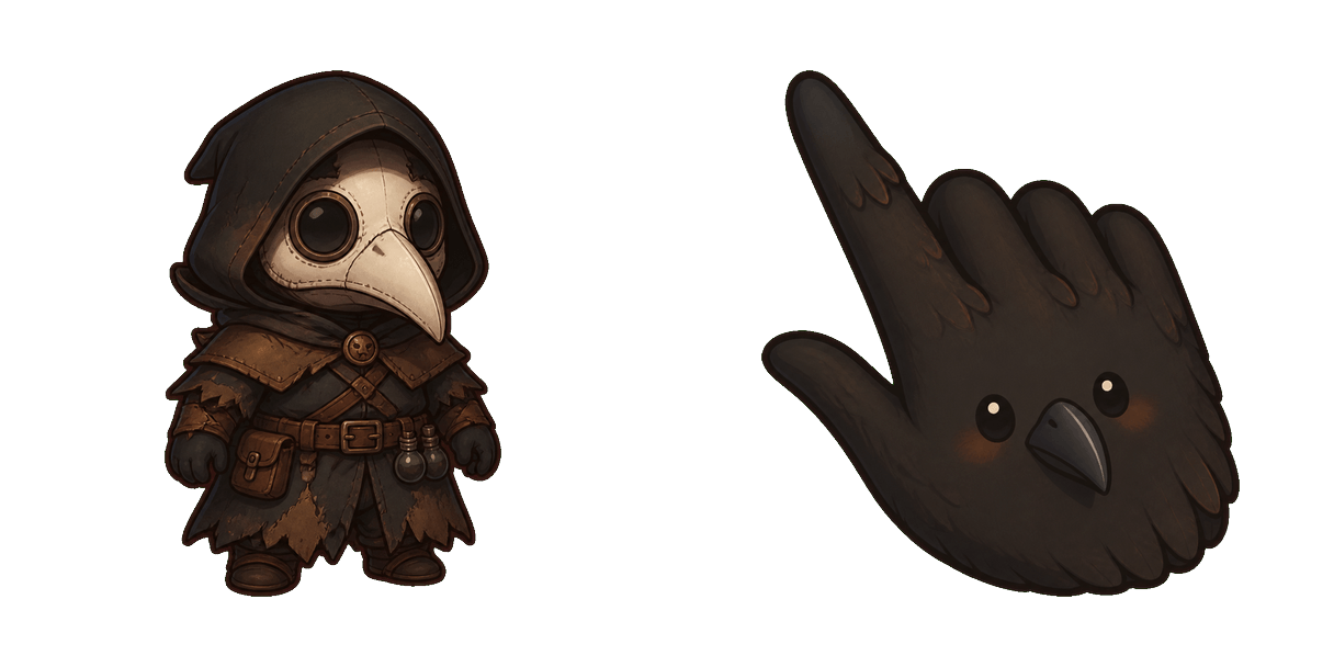 Pack de cursores Hunt: Showdown Plague Doctor