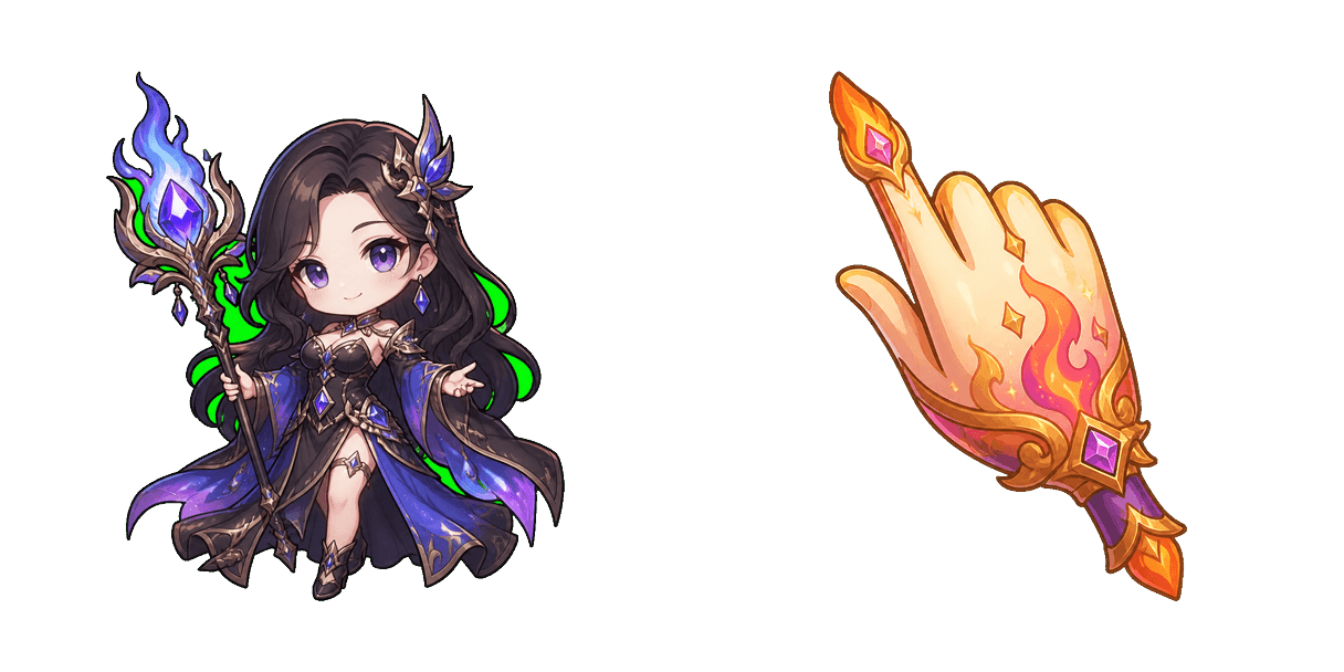 Pack de cursores Lost Ark Sorceress