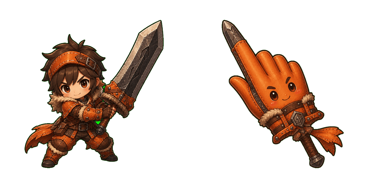 Пакет курсорів Monster Hunter Wilds Hunter
