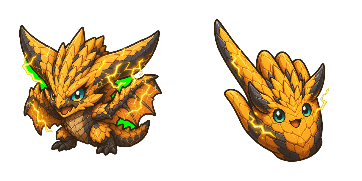 Пакет курсорів Monster Hunter Wilds Rey Dau