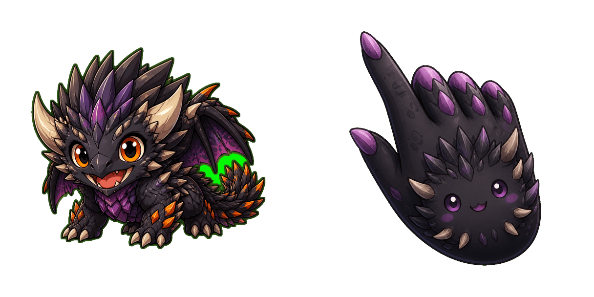 Пакет курсорів Monster Hunter: World Nergigante