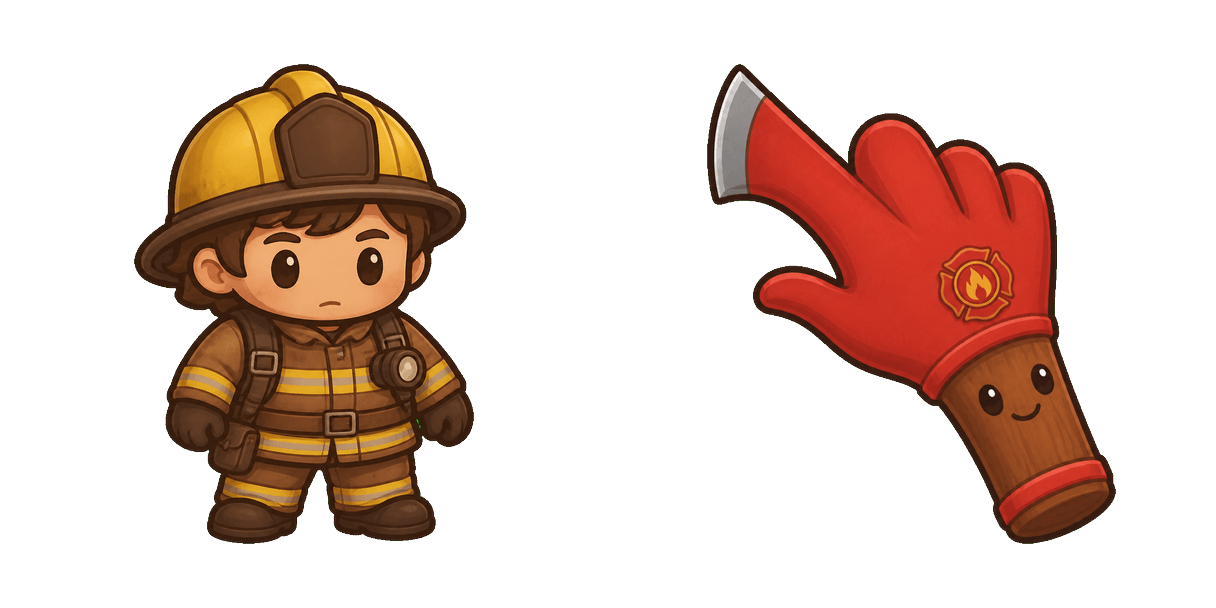 Пакет курсорів Project Zomboid Firefighter