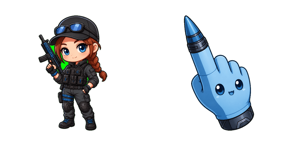 Rainbow Six Siege Ash cursor pack
