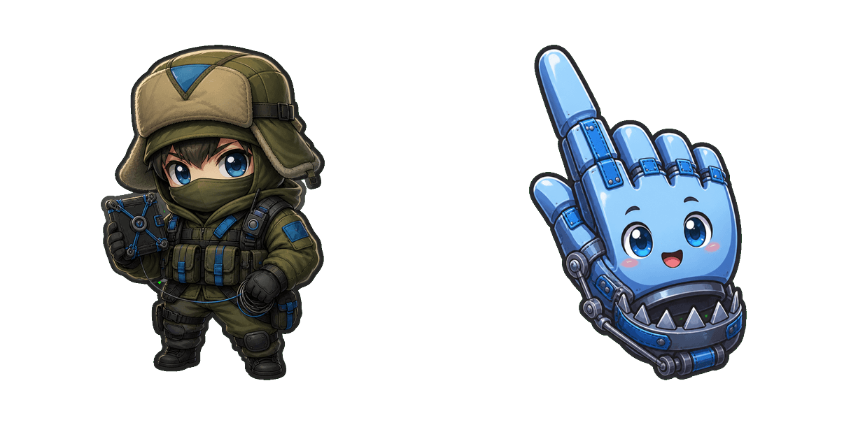 Rainbow Six Siege Kapkan cursor pack