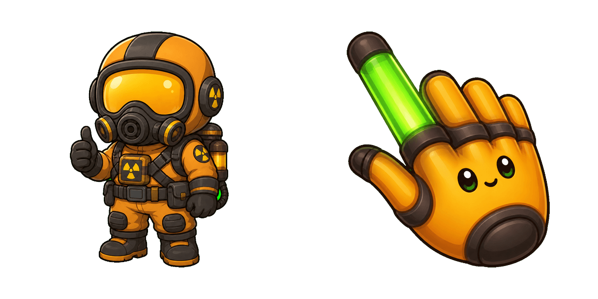 Pack de cursores Satisfactory Nuclear Pioneer
