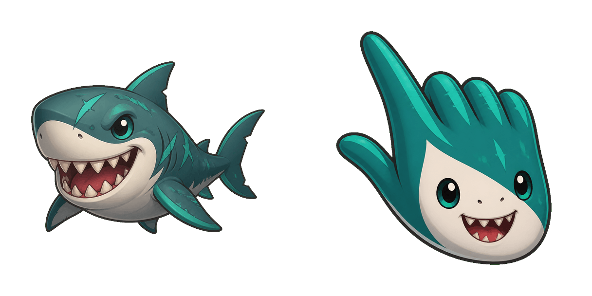 Pack de cursores Sea of Thieves Megalodon