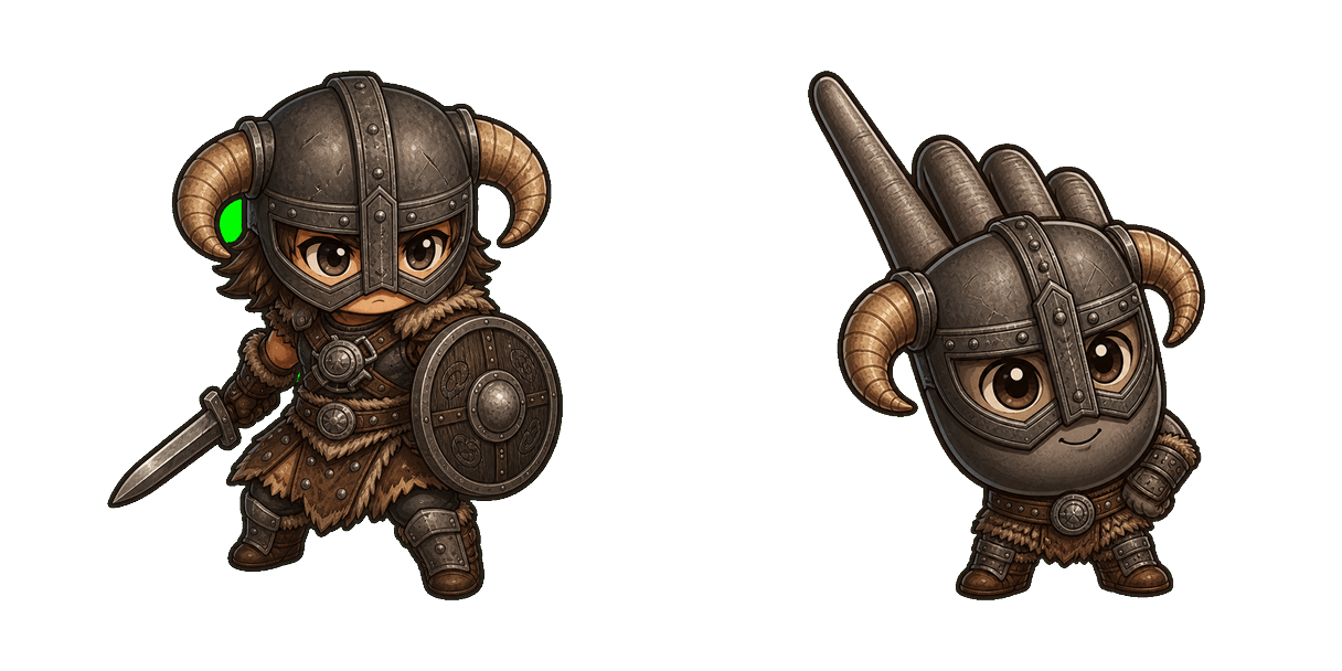 Skyrim Dragonborn cursor pack